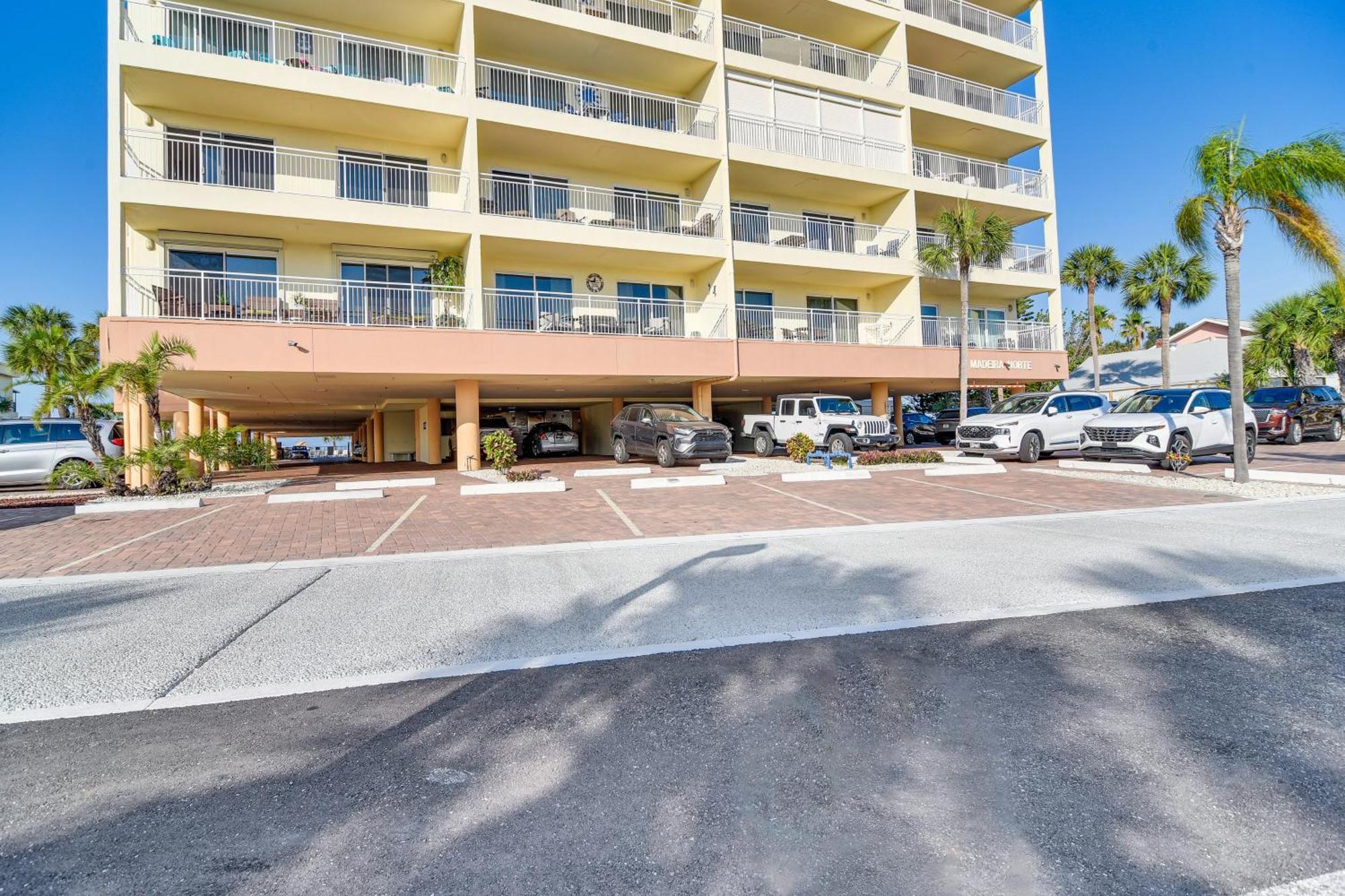 Waterfront Condo With Patio And Pool On Madeira Beach! St. Pete Beach Dış mekan fotoğraf